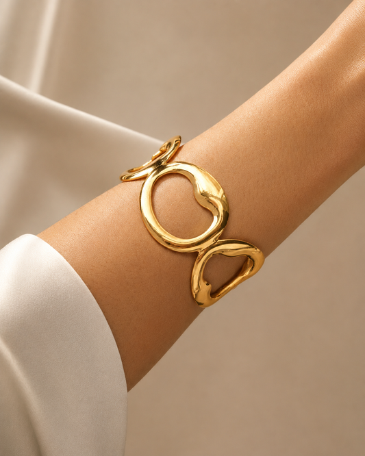 Ovals Cuff Bracelet