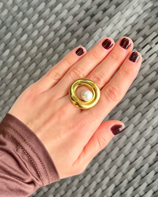 Naples Pearl Ring