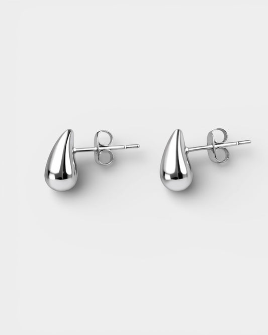 Silver Teardrop Earrings