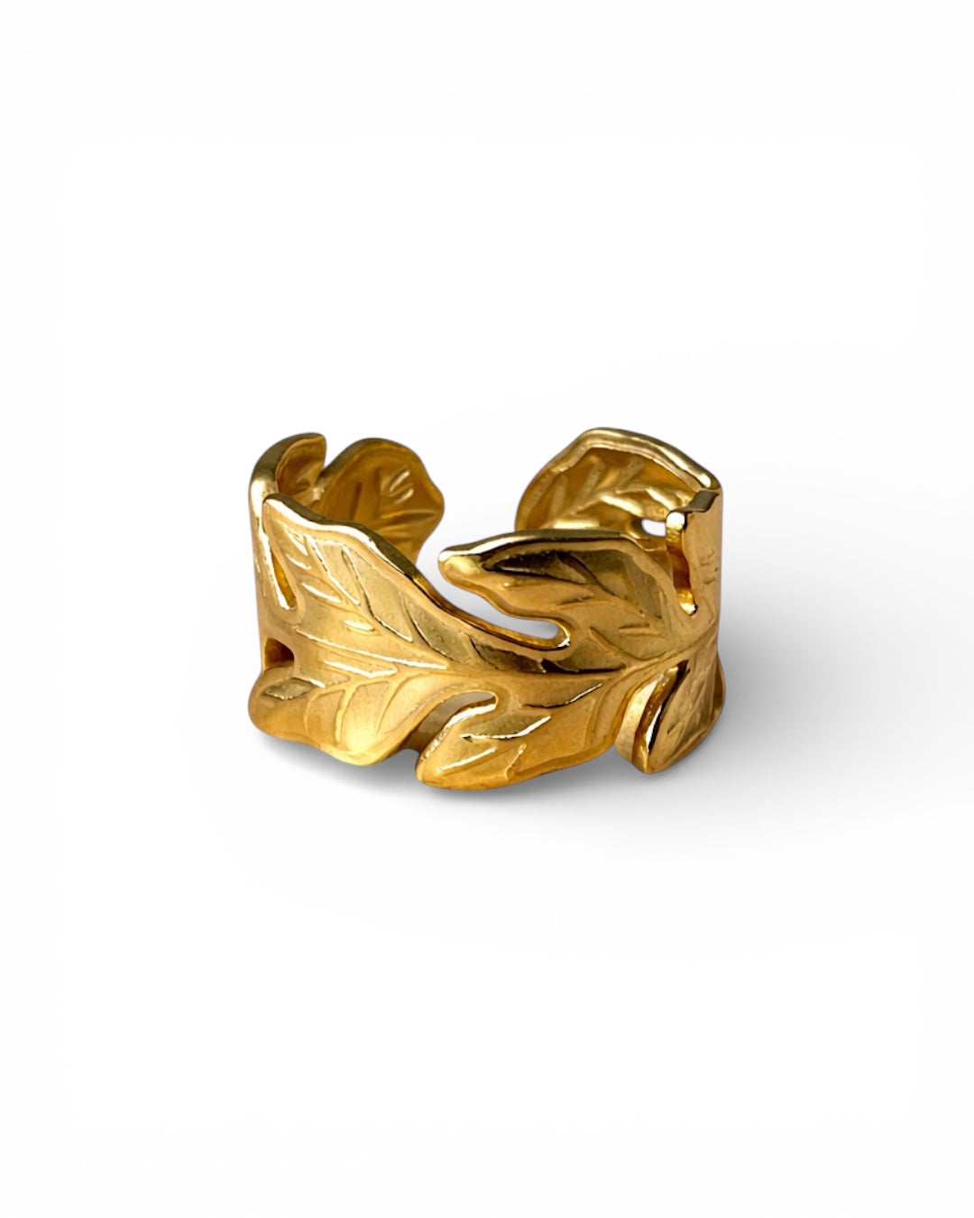 Golden Leaves Ring
