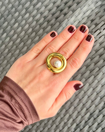 Naples Pearl Ring