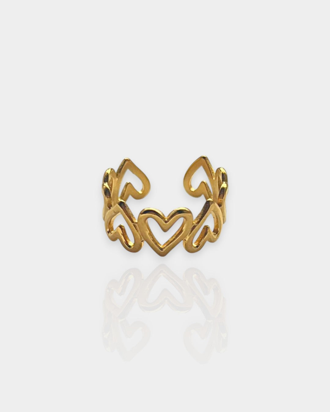 Hearts Ring (Gold)