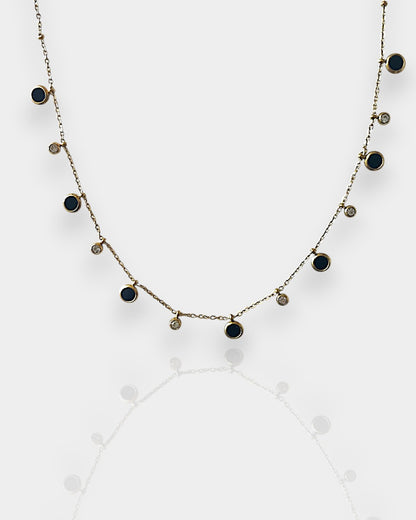 Santorini Necklace (Black)