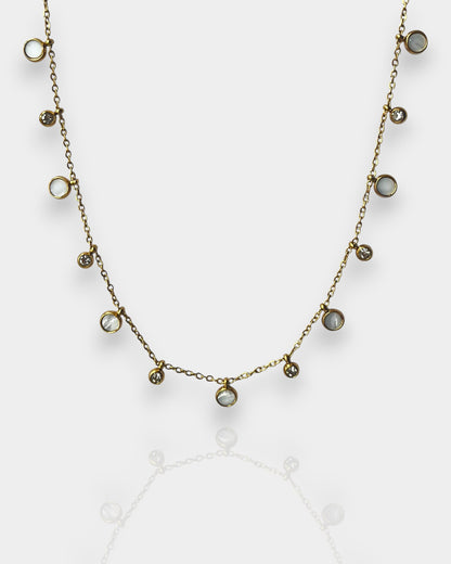 Santorini Necklace (White)