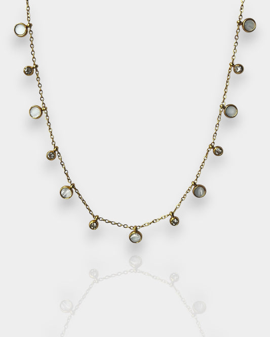 Santorini Necklace (White)