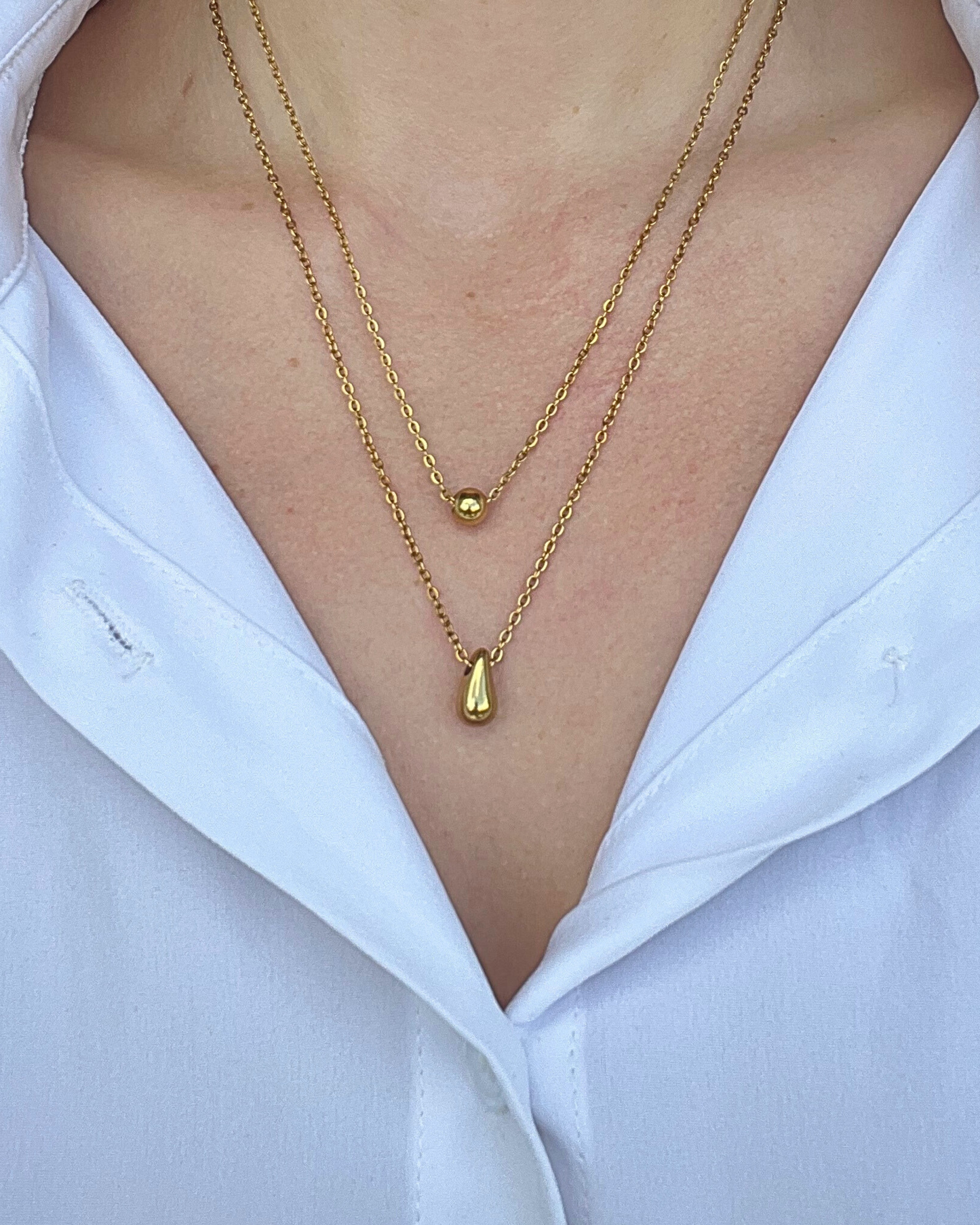 Agua Necklace (Gold)